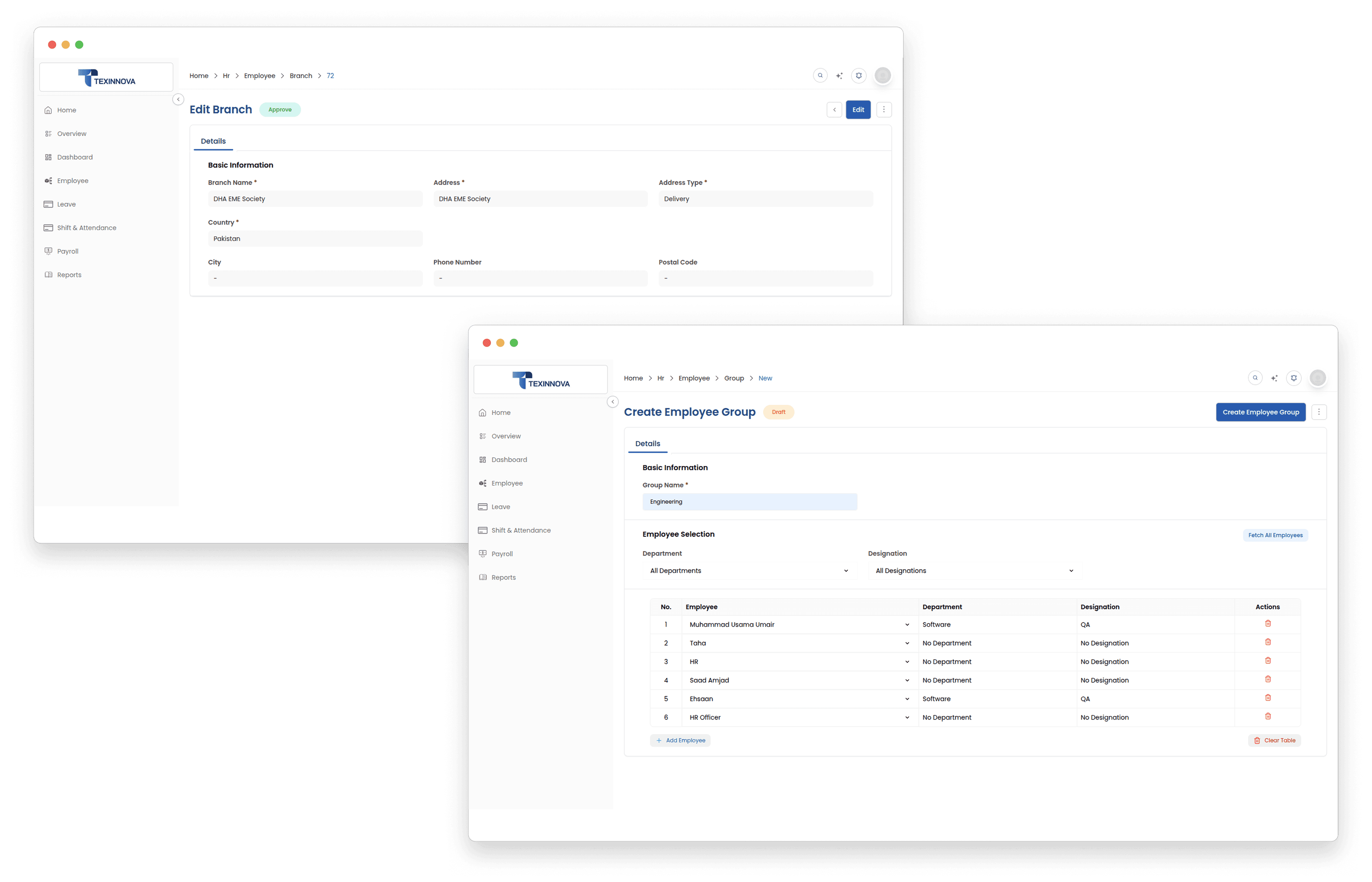 Employee Groups & Organizational Structure